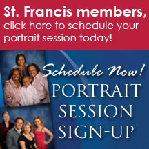 St Francis portrait scheduling